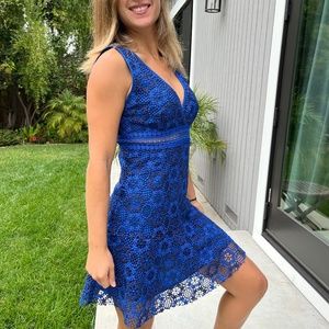 Sandro Paris, Lacy Mini Dress